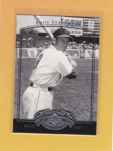 2005 UD PAST TIME PENNANTS BASEBALL ENOS SLAUGHTER #26 CARDINALS NMMT *64944