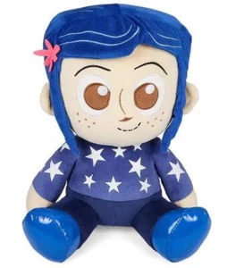 Coraline in Star Sweater 16 Inch Hug Me Plush Kidrobot - Picture 1 of 1