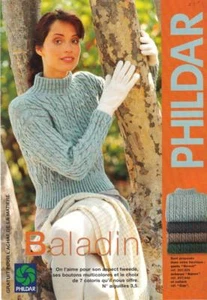 - PHILDAR ARAN - 4 GREAT LADIES PATTERNS - Picture 1 of 4