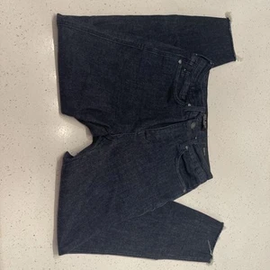 Jeans Judy blu donna 7/28 blu skinny fit caviglia lavaggio scuro orlo grezzo vita alta - Foto 1 di 5