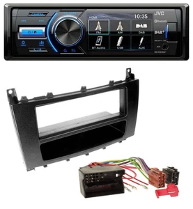 JVC Bluetooth MP3 USB DAB Autoradio für Mercedes CLK W209 C-Klasse W203 - Bild 1 von 9