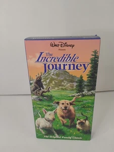 The Incredible Journey VHS Disney Video Tape - Foto 1 di 5