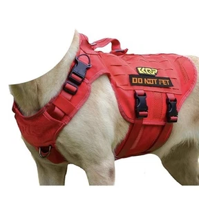 No Pull Dog Harness -Tactical Dog Harness - Military Dog Vest with Adjustable -L - Picture 1 of 7