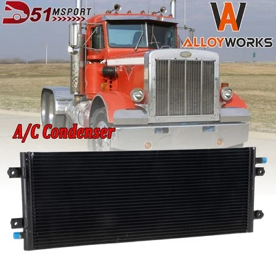 Aluminum A/C Condenser for 1987-1993 Peterbilt 349 357 359 375 377 378 379 - Image 1 of 4
