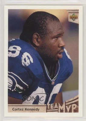 1992 Upper Deck Cortez Kennedy #376 HOF - Image 1 of 2