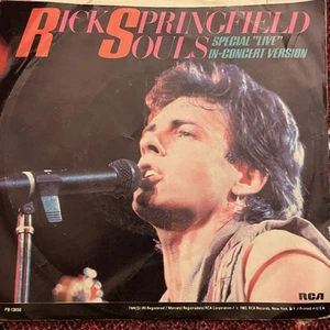 Rick Springfield "Souls (Live)" 45 rpm - Foto 1 di 2
