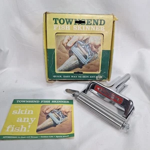 Vintage Townsend Fisch Skinner mit Box und Anleitung Angelwerkzeug Filet alt - Bild 1 von 13