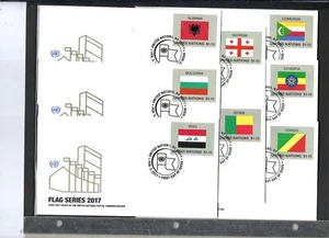 2017 Flag FDC's - UNPA Fresh - (FLAWLESS) (382A) - Picture 1 of 1