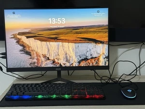 COMPUTER PC MSI ALL IN ONE 24” AM241 11M i5-1135G7 2.4GHz RAM 8GB SSD 256GB - Foto 1 di 11