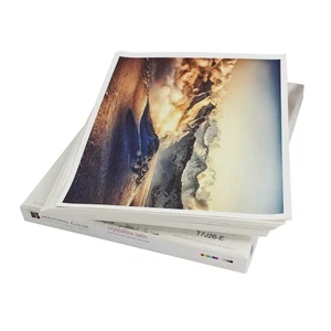 Crystalline Satin Bright White, Poly-Cotton Inkjet Canvas 17in x 22in, 25 She... - Picture 1 of 9