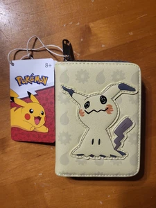 Pokemon Loungefly Mimikyu 0778 Portafoglio bifold con cerniera - Foto 1 di 3