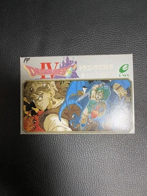 Dragon Quest IV Enix Japan Rare Retro Complete Boxed Used Game Nijigen - Image 1 of 2
