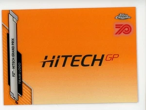 Topps 2020 cromo Fórmula 1 130 Hitch Grand Prix Team logotipo - Imagen 1 de 2