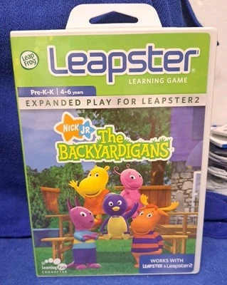 Leapster LeapFrog Backyardigans Learning Path Game Phonics Letters Counting Read - Image 1 of 4
