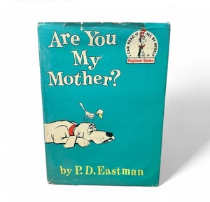 Are You My Mother? P.D. Eastman 1st Edition Beginner Book Seuss Dust Jacket 1960 - Bild 1 von 7