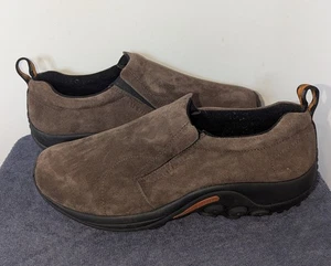 Merrell Jungle Moc Mens Size 13 Wide Gunsmoke Brown Suede J63787W Slip On Shoes - Picture 1 of 11