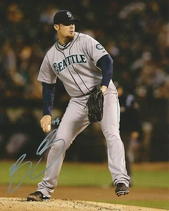 GFA Seattle Mariners BLAKE BEAVAN Signed 8x10 Photo B2 COA - Picture 1 of 1