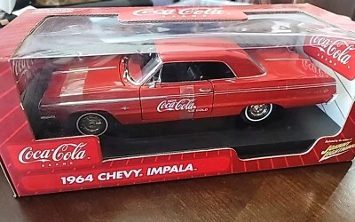 Johnny Lightning Coca-Cola Chevy Impala 1/18 New In Box - Image 1 of 4