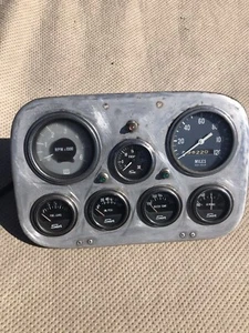 Complete Blakely Bearcat Instrument Cluster Speedometer W Aluminum Plate OEM 76 - Picture 1 of 19