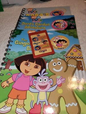 Story Reader: Nick Jr. Dora the Explorer Spongebob 5 Books/2 Cartridges  - Image 1 of 4