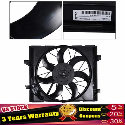 Ventilador de refrigeración del radiador para Jeep Grand Cherokee Dodge Durango SRT 6,4 L 2014-2020 Foto 1 de 4