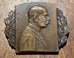 INSIGNE AUSTRO-HONGROIS, FRANZ JOSEPH 1915. R. MARSCHALL  (931) TRÈS RARE. WWI - Picture 1 of 3
