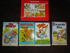 Hooked On Phonics Level 3 RED Workbook and Level 3 Set of Reading Books