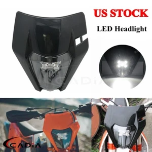 Faro LED Universal MX Enduro para KTM SX EX EXC XC-W 125 250 300 Husqvarna - Imagen 1 de 10