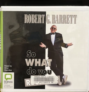 Soo What do you Reckon? By Robert G. Barrett, Audio CD, 2016 - Picture 1 of 4
