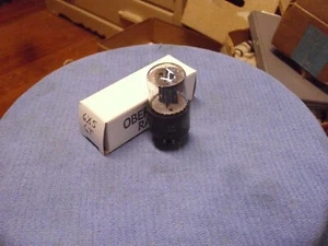 Vintage 1956 GE 6X5GT Full-Wave Rectifier Vacuum Tube, USA, Hickok Tested! - Picture 1 of 6