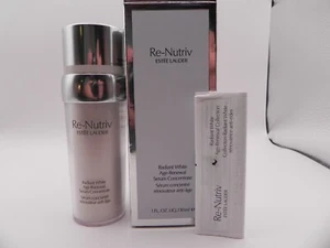 Estee Lauder Re-Nutriv siero giovanile radiante bianco schiarente concentrato 1 oz - Foto 1 di 10