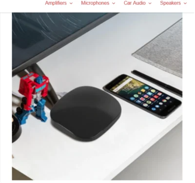 Pyle - Receptor de transmisión inalámbrico PWFI23 - negro Foto 1 de 4