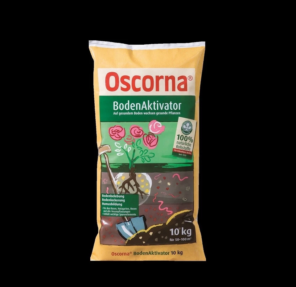 Oscorna BodenAktivator10kg Bodenhilfsstoff Bodenverbesserer Dünger organisch BIO