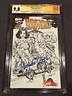 CGC 9.8 BACK TO THE FUTURE #1 SIGNED CHRISTOPHER LLOYD (CAMPBELL SKETCH VARIANT)