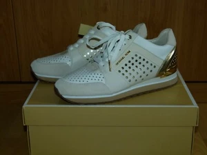 Michael Kors Billie Trainer Sneaker, Lasered Leather, Gr. 39 - Bild 1 von 8