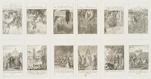 D. CHODOWIECKI (*1726), 12 Blätter zur Geschichte des ersten Kreuzzuges, 1800, - Picture 1 of 6