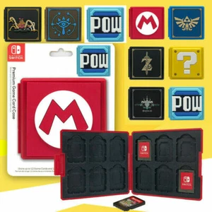 Game Card Case Holder Storage Box Carry Cover For Nintendo Switch / Switch Lite - Picture 1 of 26