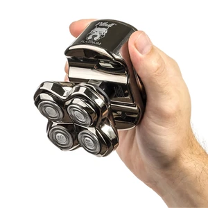 Cordless Skull Shaver Pitbull Platinum PRO Electric Shaver for Head and Face NEW - Picture 1 of 12