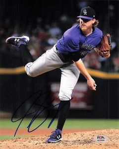 JON GRAY signed 8x10 photo PSA/DNA Colorado Rockies Autographed - Picture 1 of 1