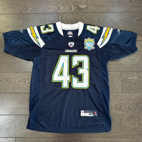 Reebok Darren Sproles San Diego Chargers Jersey NFL 50th Anniversary Size 48 Cover