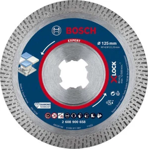 Bosch Professional HardCeramic X-LOCK Diamond Cutting Disc - 125mm x 22.23mm x 1 - Picture 1 of 8
