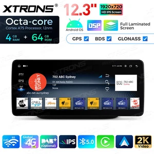 12.3" Android 14 8-Core Car Play Stereo GPS 4G WIFI For Benz B-Class W246 12-15 - Picture 1 of 16