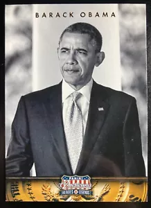 President Barack Obama 2012 Panini Americana Heroes & Legends #44 - Picture 1 of 2