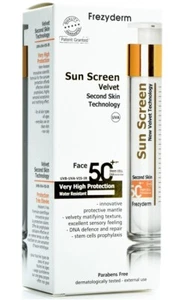 Frezyderm Sunscreen Velvet Face Cream Spf 50+ With Second Skin Technology 50ml - Picture 1 of 3