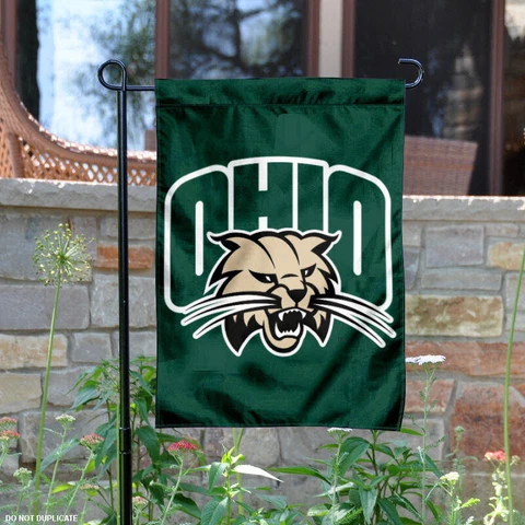 Ohio Bobcats Garden Flag Yard Banner Cover