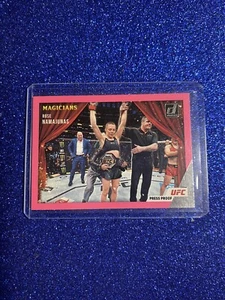 2022 PANINI-DONRUSS UFC-MAGICANS PRESS PROOF PINK PRIZM-ROSE NAMAJUNAS - Bild 1 von 2