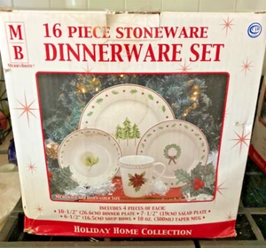 Holiday Home Collection Set di stoviglie in gres 16 pezzi - Foto 1 di 3