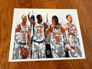 NEW YORK KNICKS Art Print Photo 8x 10" Poster JALEN BRUNSON JOSH HART BRIDGES - Picture 1 of 1