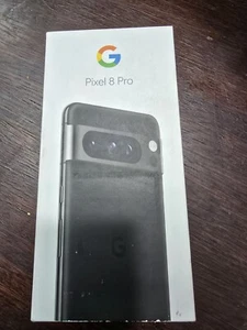 Google Pixel 8 Pro - 128GB - Obsidian (Unlocked) New box Opened - Afbeelding 1 van 5
