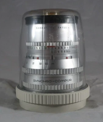 Lente de cámara Hasselblad Zeiss Sonnar 1:4/150 mm | Cromo | Para cámaras serie V Foto 1 de 4